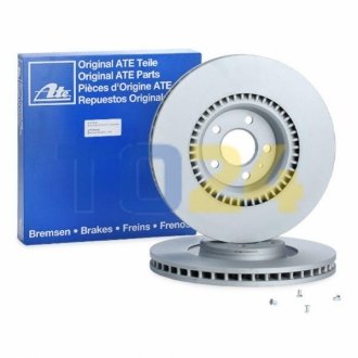 Тормозной диск (передний) ATE 24.0134-0103.1 (фото 1)
