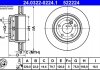 Гальмівний диск (задній) ATE 24.0322-0224.1 (фото 1)