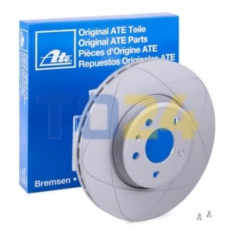 Тормозной диск (передний) ATE 24.0325-0184.1 (фото 1)
