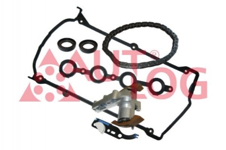 Комплект цепи ГРМ A3/A4/A6/VW Passat 1.8i 97- (цепь IWIS) KT1008