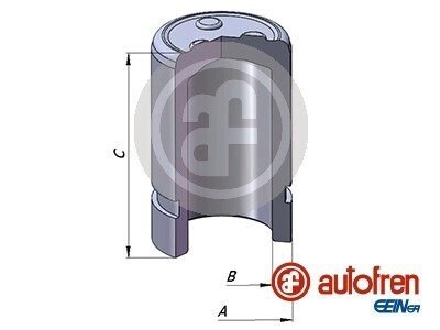 Поршень гальм.супорта TOYOTA HILUX VI, RAV 4 II, YARIS VERSO 1.3-2.4D 08.97-11.05 D025351