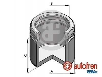 Поршень цилиндра суппорта AUTOFREN D0-25798 (фото 1)