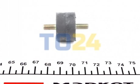 Опора радіатора MB (W123/126/W601-611) (M6x1.5) AUTOTECHTEILE 100 9861 (фото 1)