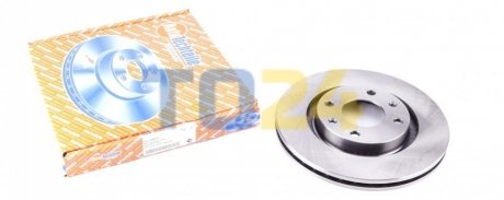 Гальмівний диск (передній) AUTOTECHTEILE 504 0007 (фото 1)