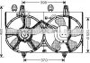 Вентилятор радиатора NISSAN MAXIMA QX (A33) (00-) (AVA) AVA COOLING DN7511 (фото 1)