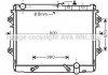 Радіатор охолодження двигуна AVA COOLING TO 2490 (фото 1)
