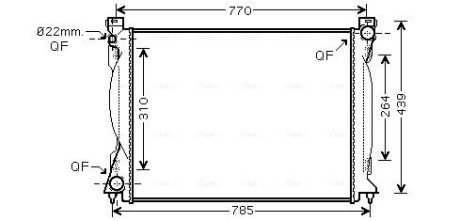 Радiатор AI2235