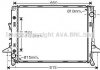 Радіатор, охолодження двигуна AVA COOLING AU2197 (фото 1)