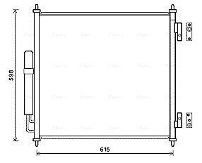 Радіатор кодиціонера AUA5218D