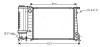 Радіатор охолодження двигуна AVA COOLING BW 2083 (фото 1)