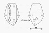 AVA BMW Оливний радіатор 3 E46 2.0d 98- AVA COOLING BW3557 (фото 1)