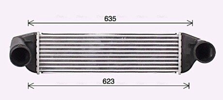 Охолоджувач наддувального повітря BW4581