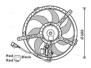 Вентилятор AVA COOLING BW7534 (фото 1)