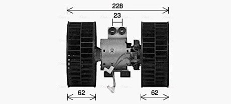 Вентилятор салону BW8613