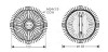 Вискомуфта BMW (AVA) AVA COOLING BWC322 (фото 1)