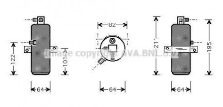 Осушитель, кондиционер AVA COOLING CND202 (фото 1)