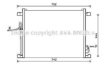 КОНДЕНСЕР AVA COOLING DN5392 (фото 1)