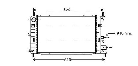 Радiатор AVA COOLING FD 2149 (фото 1)