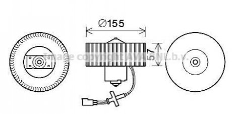 Вентилятор салону FD8568