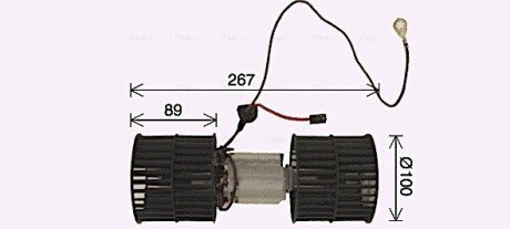 Вентилятор салона FD8652