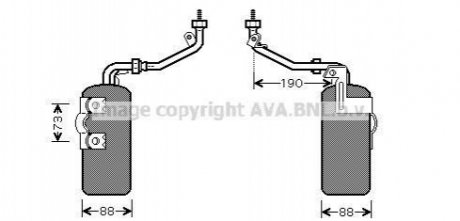 Осушувач, Система кондиціонування повітря AVA COOLING FDD387 (фото 1)