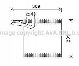 Испаритель, кондиционер AVA COOLING FDV493 (фото 1)