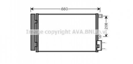 Радиатор кондиционера AVA COOLING FTA5357D (фото 1)