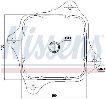 AVA HONDA Оливний радіатор (без корпуса) CIVIC IX 1.6 13-, CR-V IV 1.6 13- HR-V 1.6 i-DTEC 15- HD3343