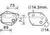 Радіатор масляний HYUNDAI ACCENT (2006) 1.5 CRDI (Ava) AVA COOLING HY3288 (фото 1)