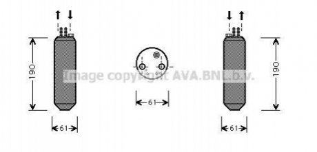 Осушувач,кондиціонер AVA COOLING HYD080 (фото 1)