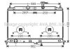 Радіатор охолодження двигуна AVA COOLING KAA 2077 (фото 1)
