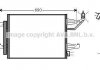 Радіатор кондиціонера AVA COOLING MTA5177D (фото 1)