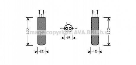 Осушувач кондиціонера AVA COOLING MZD185 (фото 1)