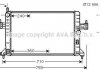 Радіатор, охолодження двигуна AVA COOLING OL2305 (фото 1)