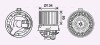 AVA RENAULT Вентилятор салону Clio IV, Sandero II AVA COOLING RT8635 (фото 1)