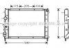 Радіатор, охолодження двигуна AVA COOLING RTA2231 (фото 1)