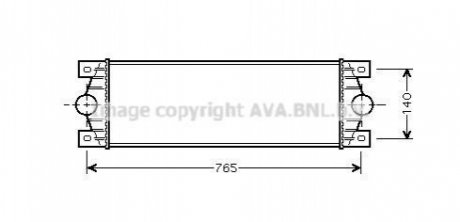 Інтеркулер AVA COOLING RTA4329 (фото 1)