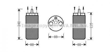 Осушувач кондиціонера AVA COOLING RT D453 (фото 1)