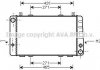 Радiатор AVA COOLING SA 2009 (фото 1)