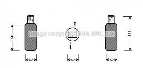 Осушувач,кондиціонер AVA COOLING SBD044 (фото 1)