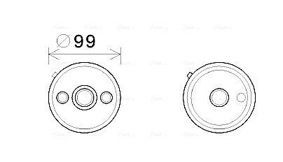 Охолоджувач оливи AVA COOLING VN3358 (фото 1)