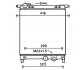 AVA VW Радіатор сист. охолодження двиг. UP 1,0 11-, SKODA Citigo AVA COOLING VNA2325 (фото 1)