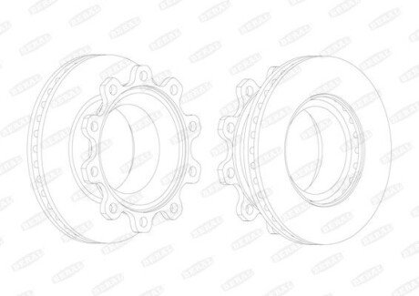 Гальмівний диск BCR176A
