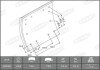 Накладки гальмівні WVA19036 необхідні заклепки: 6,35x14,3 L9 96шт Beral KBL19036.1-1560 (фото 2)
