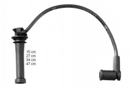 Комплект кабелей высоковольтных ZEF1540