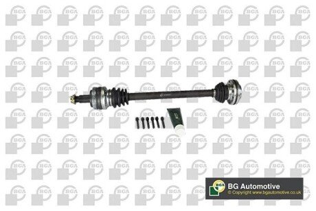 Полуось BMW 3(E90) 2.0 04-11 (27z 664mm +ABS 48z) Пр. DS0918R