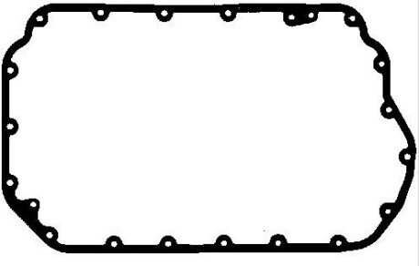 Прокладка піддону картера гумова OP7396