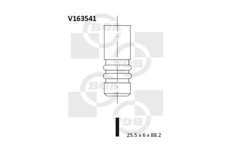 Клапан ГБЦ V163541