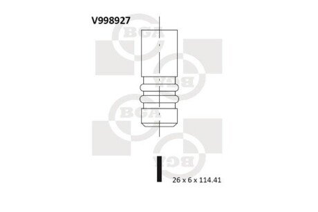 Випускний клапан V998927