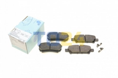 Дисковые тормозные колодки (задние) BLUE PRINT ADA104209 (фото 1)